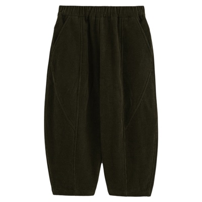 女童复古灯芯绒休闲裤2025儿童