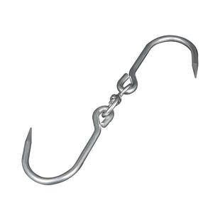 挂肉钩子不锈钢家用杀猪牛羊肉的尖钩晒蜡肠肉鱼烤鸭吊钩卖肉捞勾