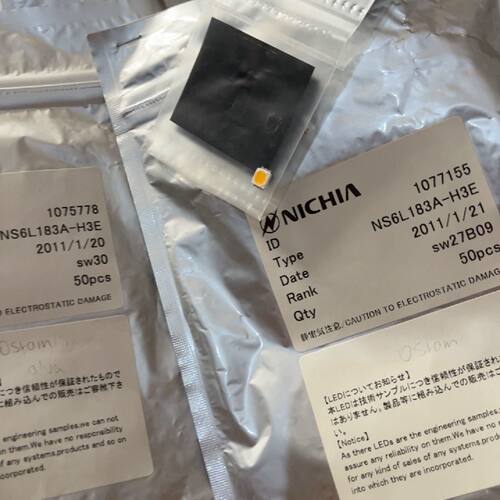 议价日亚大功率灯珠NS6L183AH3E如图各50个共维修