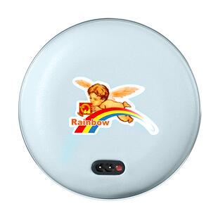 彩虹暖手宝电热暖手饼暖手炉学生充电式无水防爆暖脚暖手宝电暖宝