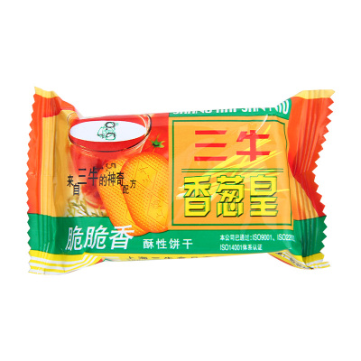三牛香葱饼干正宗老上海葱油饼干