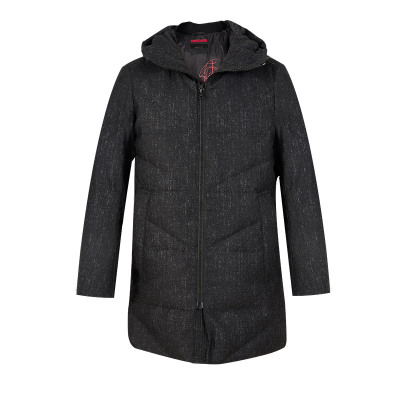 JODOLL羽绒服连帽休闲中长款保暖