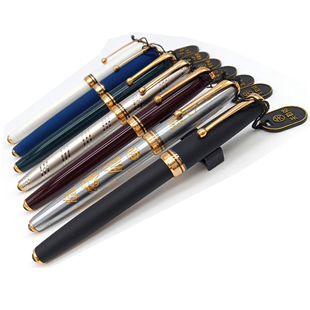 老库存关勒铭961明尖练字签字钢笔螺旋帽90年代硬笔书法