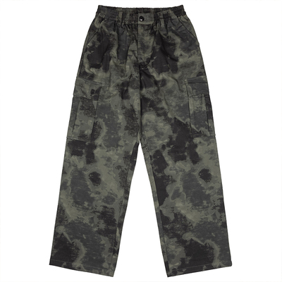 Kizzles迷彩长裤多口袋裤cargo