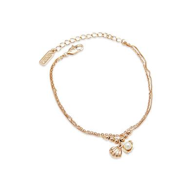 双层贝壳轻奢小众原创百搭手链