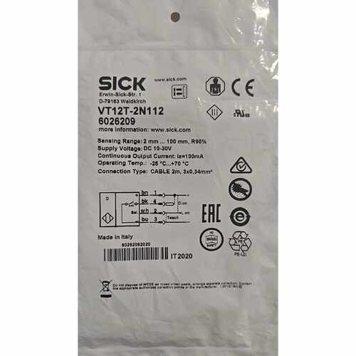 议价SICK西克接近开关VT12T-2N112 订货号60262