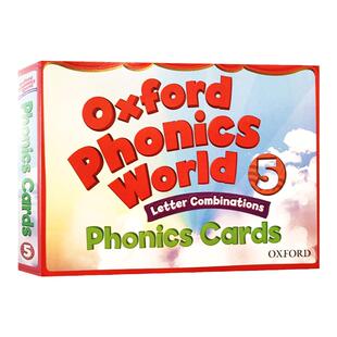 Oxford Phonics World 5级别图文卡片 牛津幼少儿英语教材OPW配套卡片教学大卡字母a-z the Alphabrt phonics cards