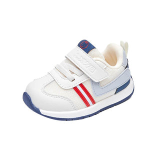 开心娃童鞋2025春季网面透气婴儿鞋子男女童休闲稳步鞋宝宝学步鞋