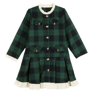 NORNOR陈大猪童装女童连衣裙2025秋季新款高级感衣服儿童洋气裙子