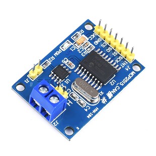 MCP2515模块 TJA1050接收器 CAN总线模块 SPI 51单片机程序例程