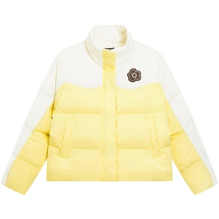 特步羽绒服女士2025年冬季新款运动上衣保暖风衣外套975428190385