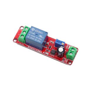 高品质NE555延时继电器模块 单稳态开关 延时通电开关 12V