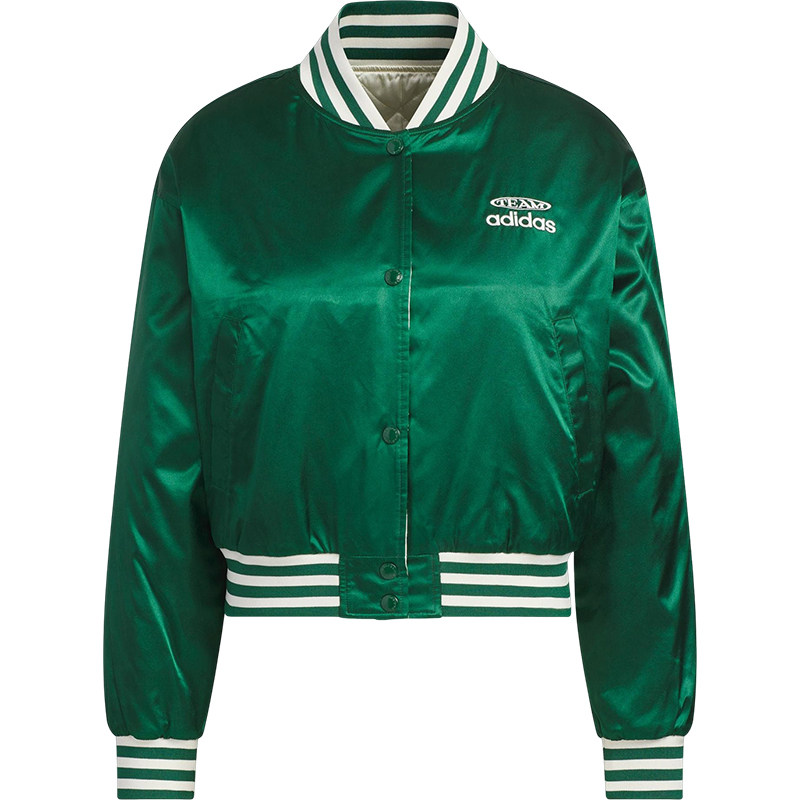 Adidas/阿迪达斯正品三叶草女士休闲保暖复古双面穿棉服KC5814
