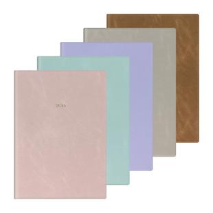 【特惠3折】MARKS2022年手帐EDiT烟熏柔色封面手帐一日一页竖式横式笔记型周记A5 B6 A6日程商务工作记事