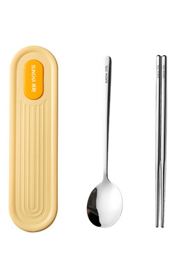 【新品】双枪筷子勺子套装一人用