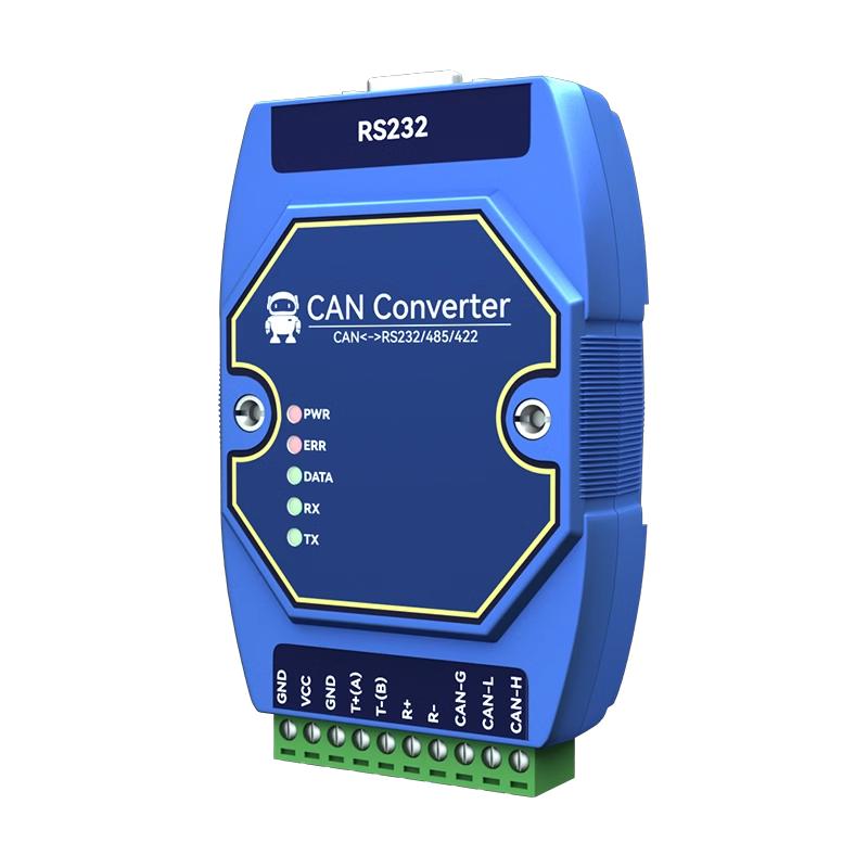 【亿佰特】MODBUS RTU协议高防护CAN转RS485/232/422转换器网关串口调试器通信模块双向透传工业级非隔离版
