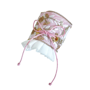 Meow Paw原创新中式马尾发插手作进口立体蕾丝日式发饰淑女头饰