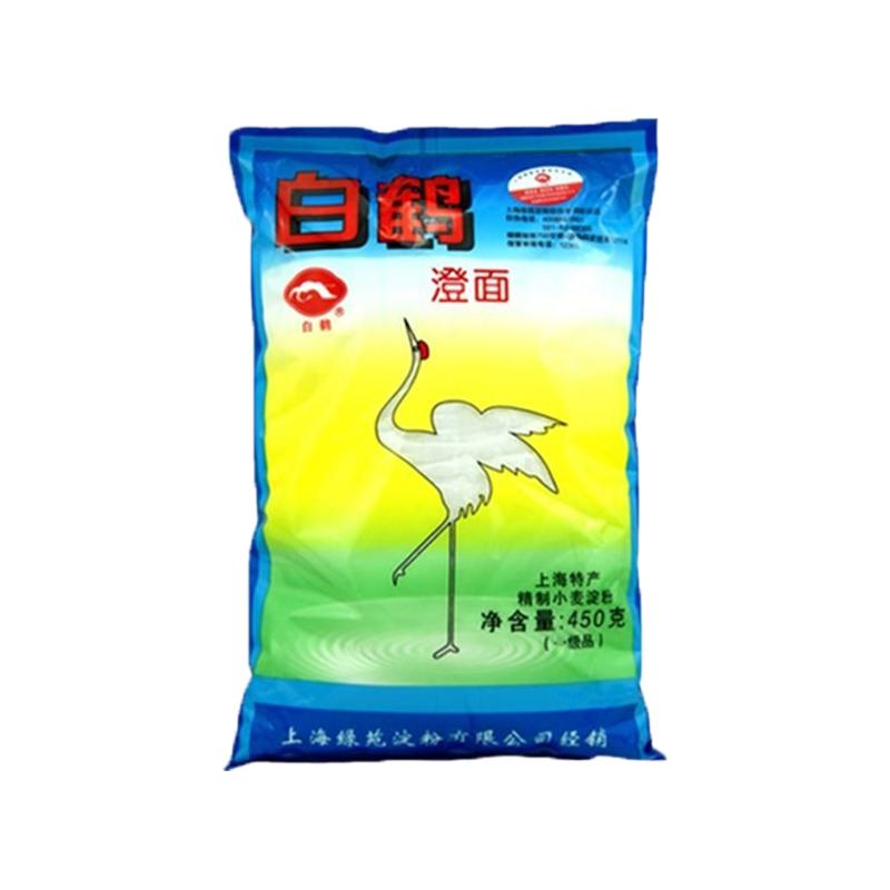 白鹤澄面450g澄粉烘焙原料包邮