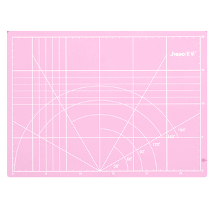 彩研A4垫板油画棒绘画工具葡萄紫薄荷绿雾霾灰双面垫板绘图裁纸雕刻软垫板A3美术学生画画书写桌画板切割板