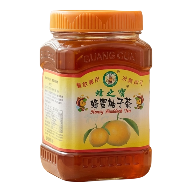 蜂之宝 蜂蜜柚子茶1公斤柚子果香冷热皆宜保健食品热销高端蜂制品