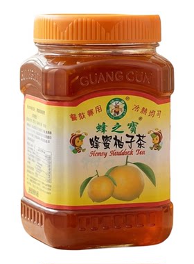 蜂之宝 蜂蜜柚子茶1公斤柚子果香冷热皆宜保健食品热销高端蜂制品