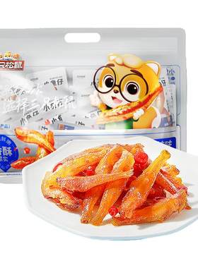 三只松鼠香辣小鱼仔鲜香麻辣