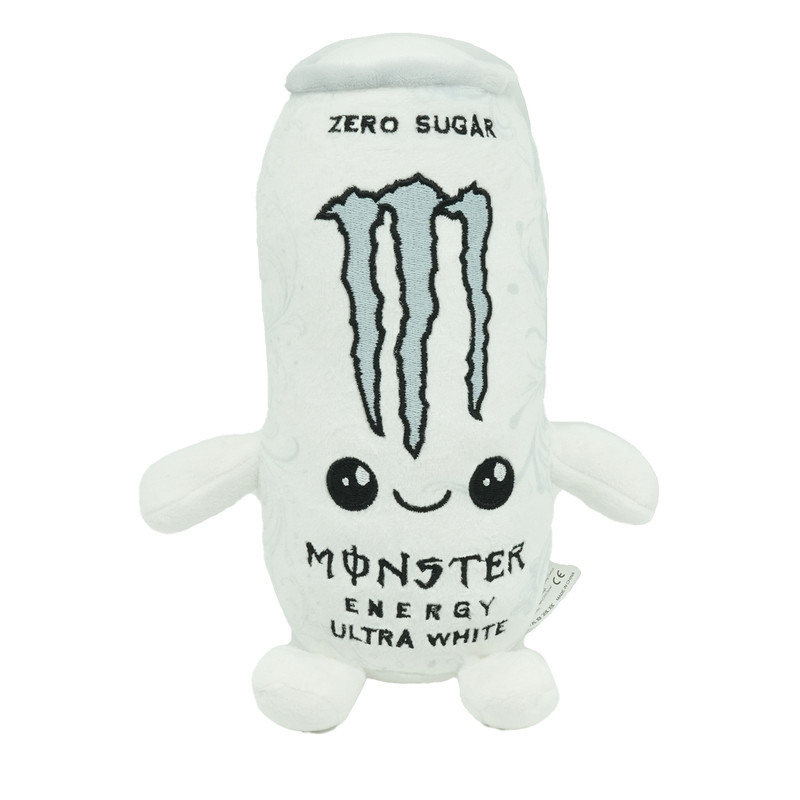 Monster Energy多色仿真魔爪能量饮料易拉罐怪能能量饮料毛绒玩具
