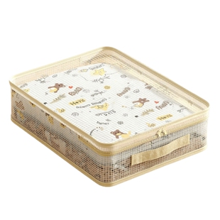 四件套衣服收纳袋家用衣柜换季被子整理袋分格神器抽屉盒包可视