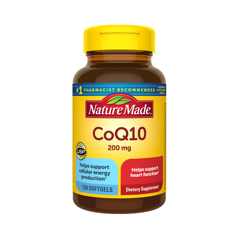NatureMade天维美辅酶q10美国原装进口Q10软胶囊200mg130粒