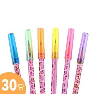 铅笔笔帽小学生笔尖保护套三角六角杆鼻盖儿童学习文具握笔器批发