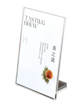 亚克力透明相框摆台桌面立牌展示