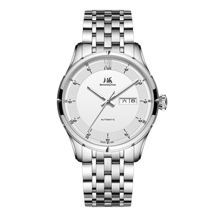 上海牌手表男全自动机械表休闲大三针防水夜光国产手表女正品3112