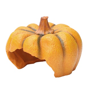 爬宠破口小南瓜躲避摆件守宫洞穴饲养箱造景蜘蛛蜥蜴山洞蛇窝晒台