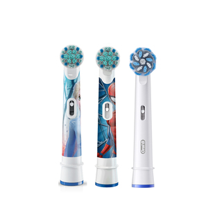 OralB欧乐B电动牙刷头儿童专用官方原装替换刷头迪士尼软毛囤货装