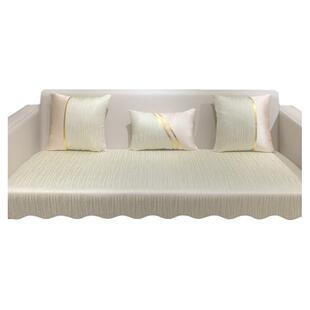 轻奢风沙发垫四季通用布艺高档防滑北欧简约现代坐垫盖巾套罩定做