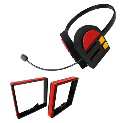 星漫 初音未来cos道具服 初音家族v家初音未来miku耳机头饰立体