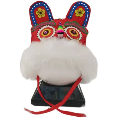 新生儿摄影新年道具拍照老虎帽子