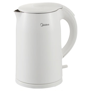 美的电热水壶新款1.7L大容量烧水壶家用全自动电水壶华凌官方正品