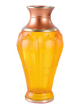 吉祥花瓶合金仿琉璃供佛用品仿真