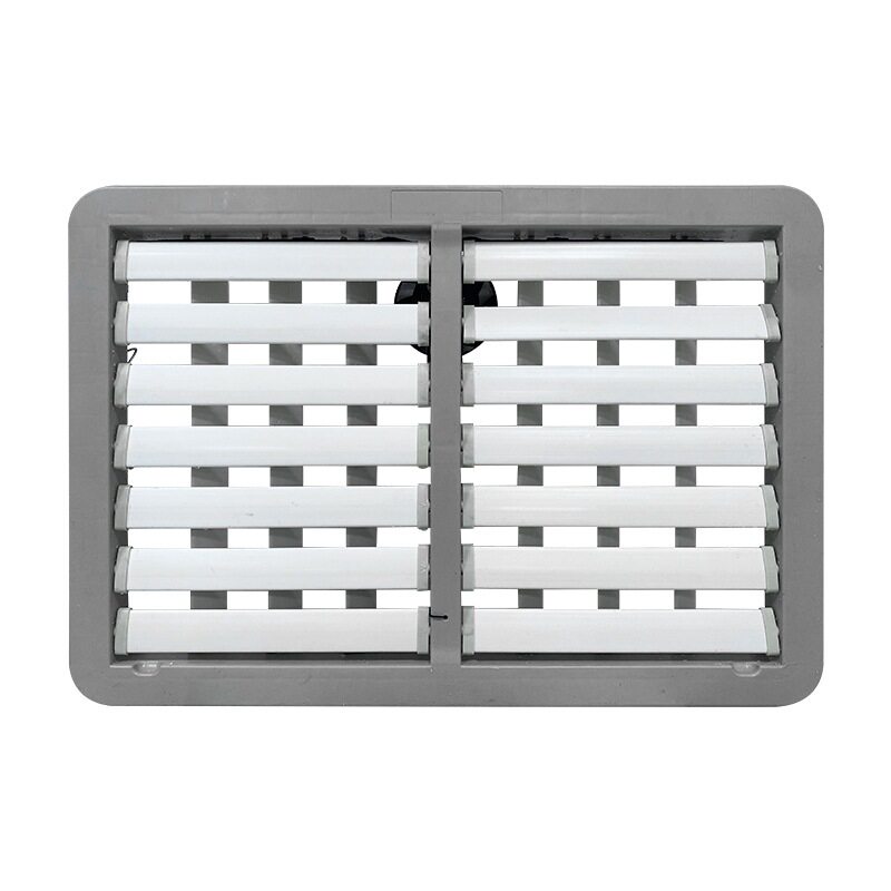 工业冷风机百叶窗注塑一体成形环保风动百叶窗空调百叶电动出风口