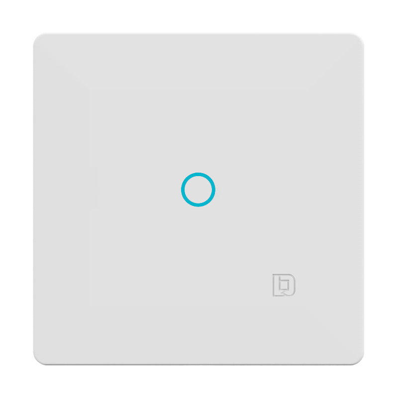 超薄一开触控无声家用LED民宿墙壁触摸86型触屏单火通用开关面板