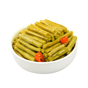 森牛家泡豇豆350g/袋四川泡菜农家土坛老母水酸豆角整袋下饭菜