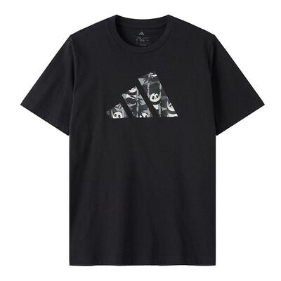 Adidas阿迪达斯男装2026夏季新款M PANDA C CAM T短袖T恤KB4849