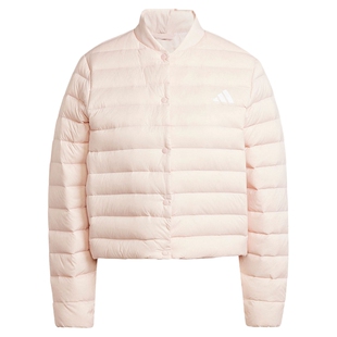 阿迪达斯保暖外套女装2025冬季新款600蓬鸭绒休闲羽绒服JM1234