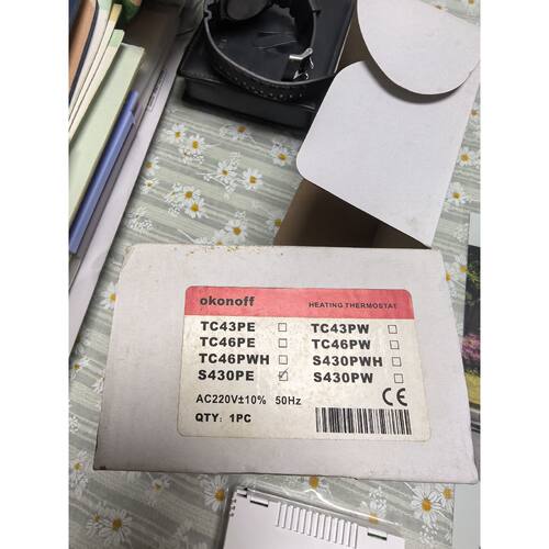 okonoff柯耐弗S430PE 温控器 温度控制 采暖控制