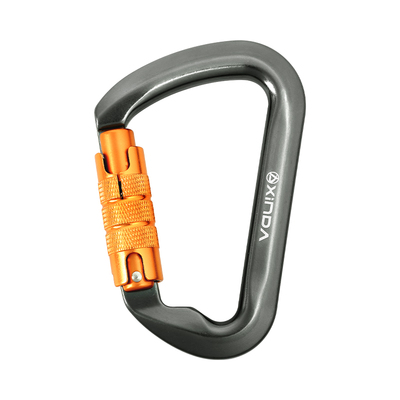 欣达攀岩速降主锁高承重大开口