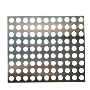 不锈钢冲孔网板格栅长圆孔菱形网孔板片冲压板冲孔筛网六角孔筛板