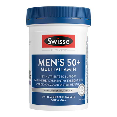 Swisse斯维诗中老年复合维生素b片50+岁男女性士综合营养素