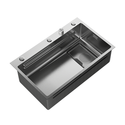 摩仕SUS316L不锈钢洗菜盆单槽厨房水槽大单槽台下盆洗碗槽洗菜池