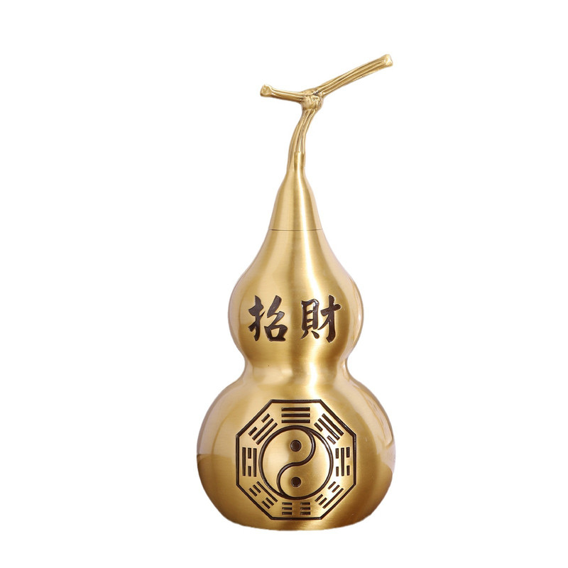 镇宅家居摆件八卦铜葫芦挂件